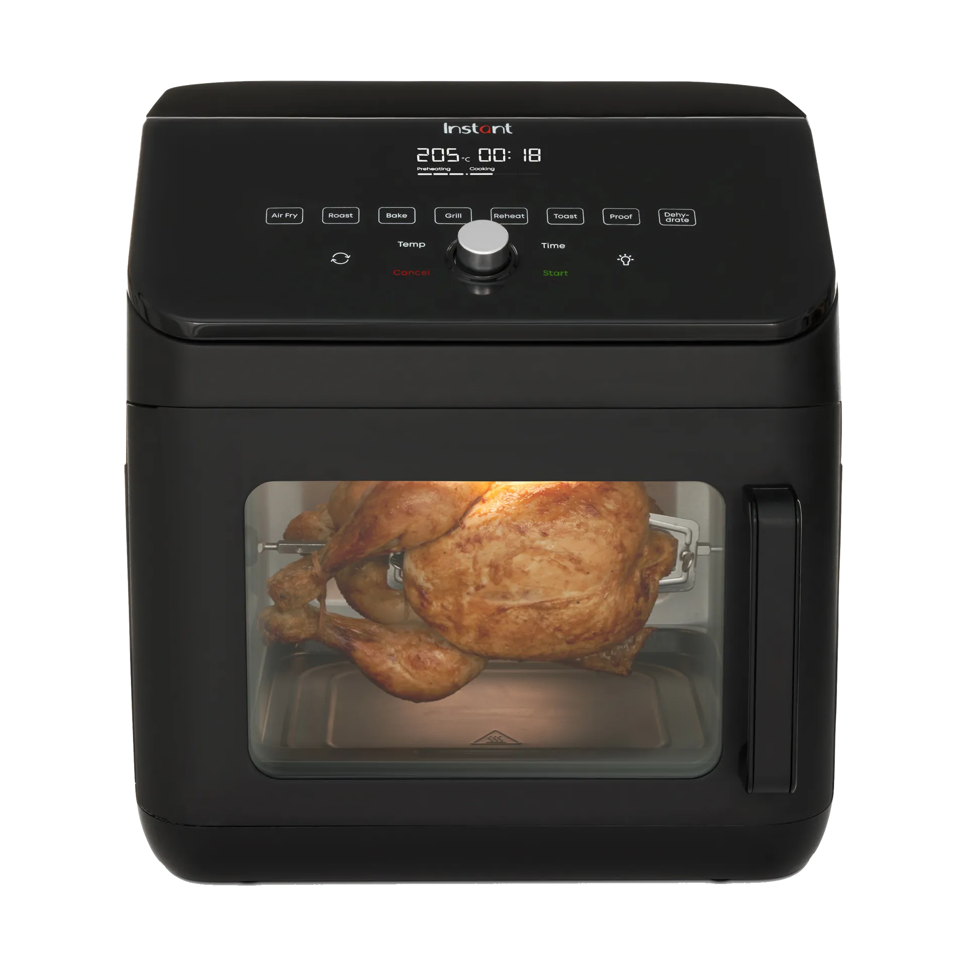 Instant Pot Vortex ClearCook Heißluftfritteuse 13 L, Black Instant Pot