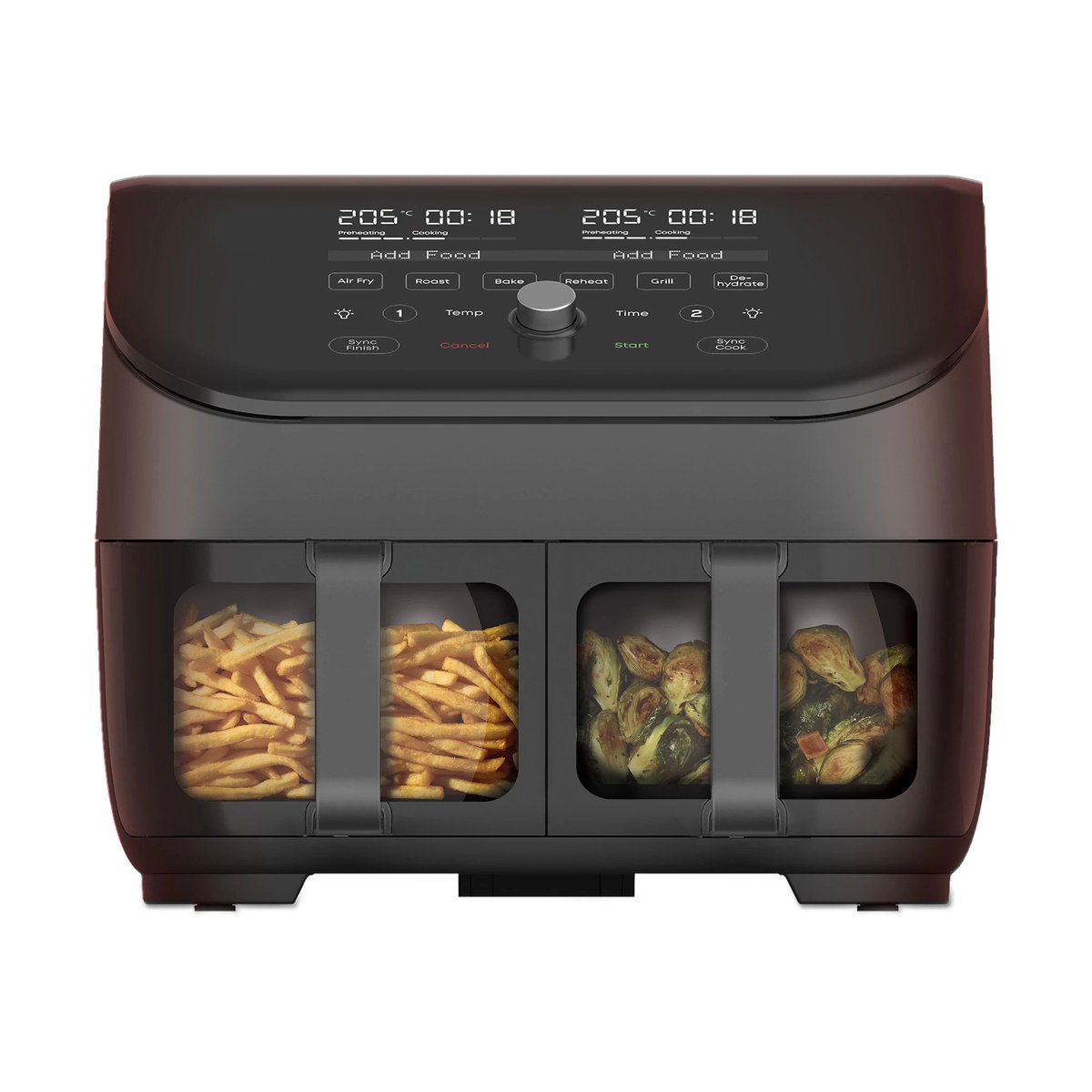Instant Pot Instant Pot Vortex Plus Dual Airfryer 7,6 L Black