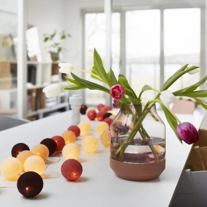 Irislights Dusty Pink, 20 Kugeln Irislights