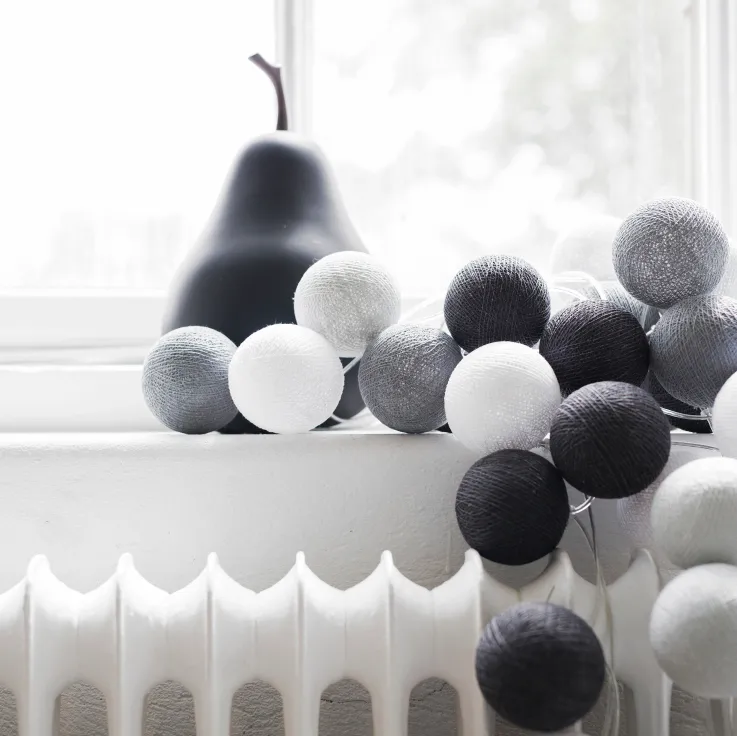 Irislights Graphic Grey, 35 Kugeln Irislights