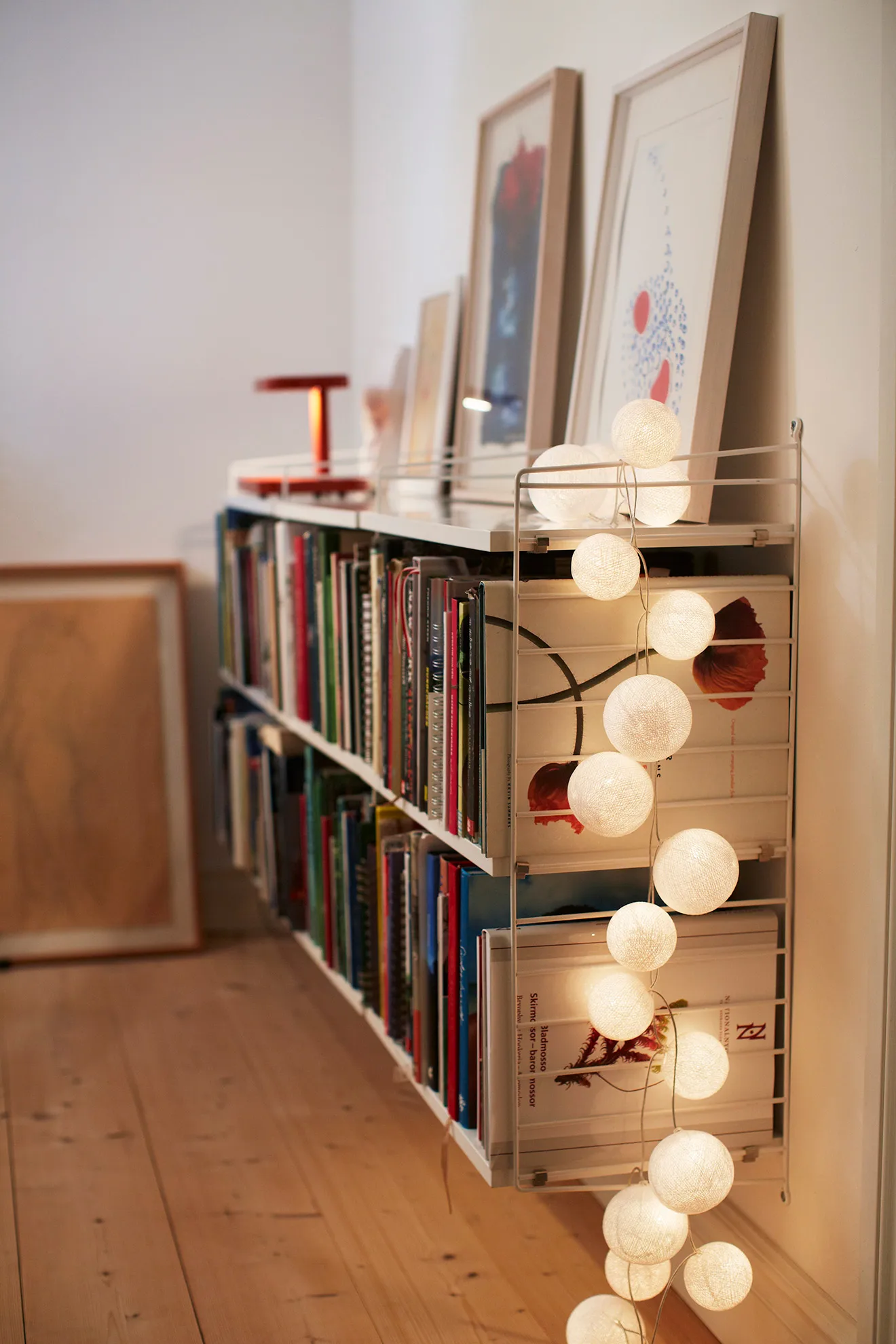 Irislights Lichterkette, Butter yellow, 35 Kugeln Irislights