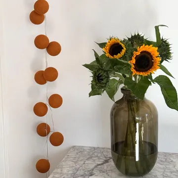 Irislights Lichterkette - Terrakotta, 35 Kugeln - Irislights