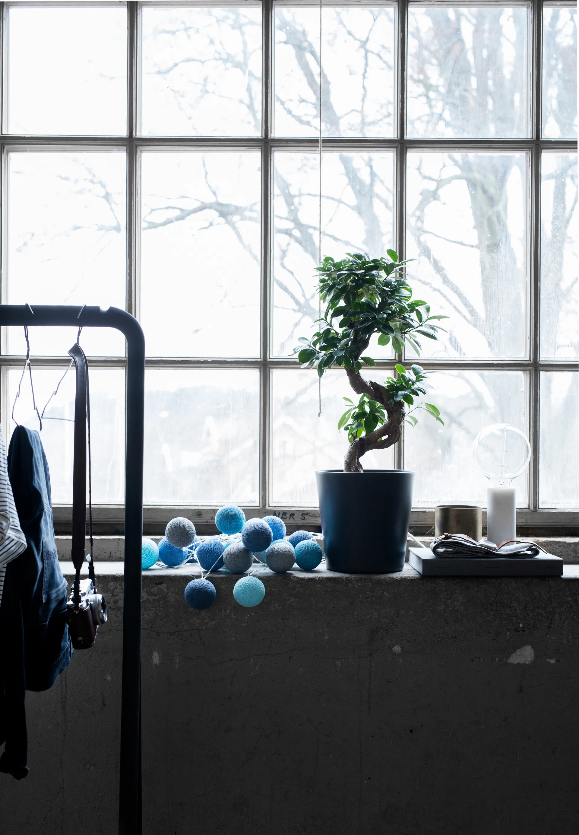 Oceans Blue 20-Lichter 390 cm, Blau Irislights