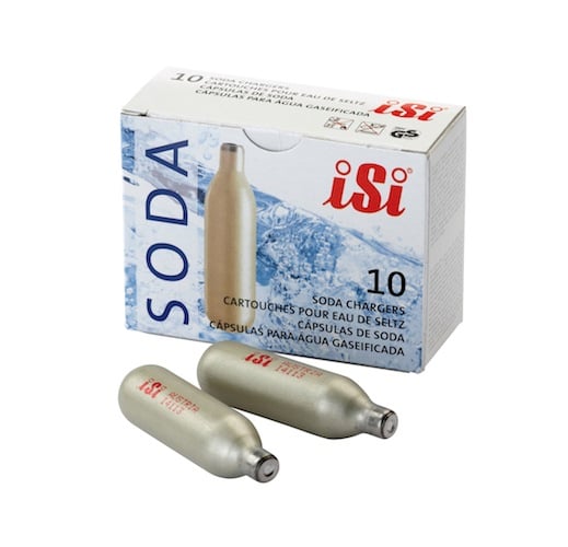 ISi CO2-Patronen für Soda Flaschen 10er-Pack
