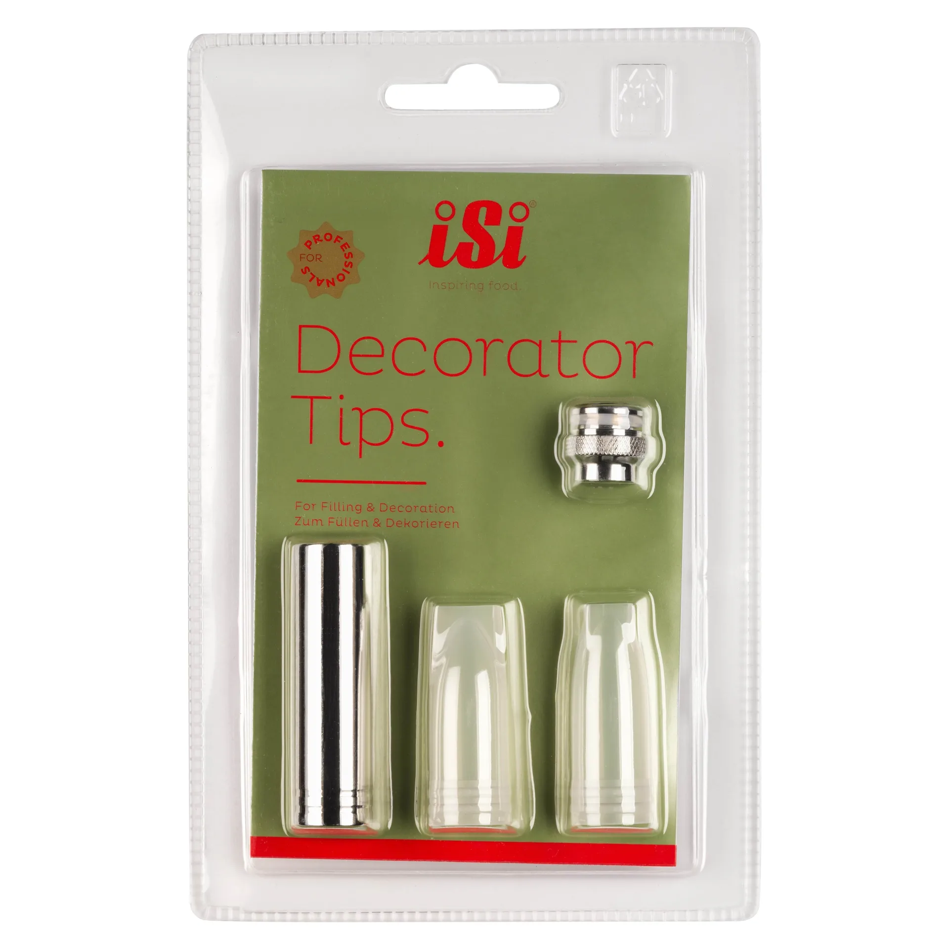 Dekorationsset inklusive Verbindung, 3er-Pack ISi