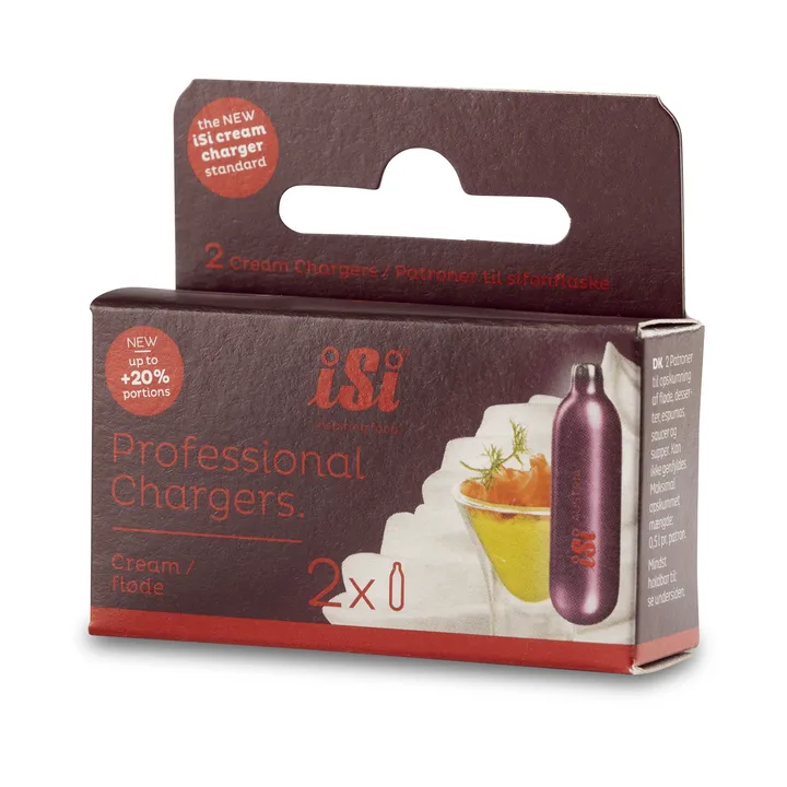 iSi Professional Chargers Sahnepatronen - 2er-Pack - ISi