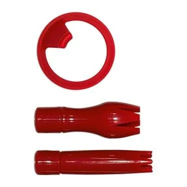 Zubehör/Ersatzteilset, 3-teilig, Rot ISi