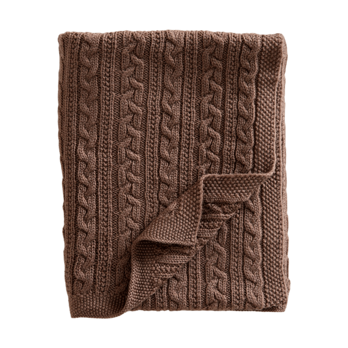 Jack o Juno Babydecke gestrickt Merinowolle 80x100 cm Cookie