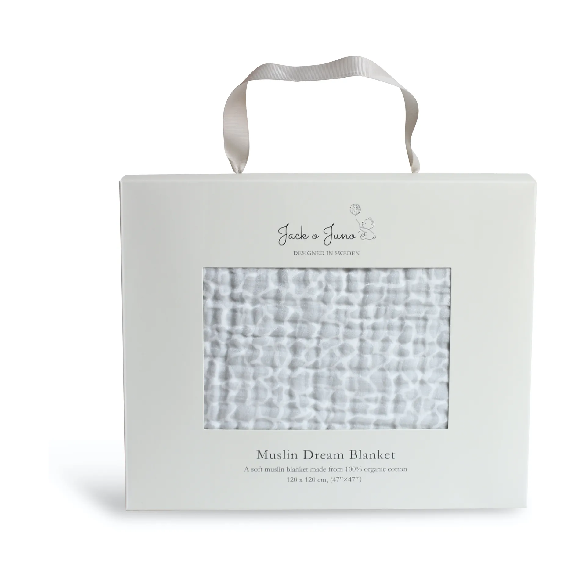 Dream dicke Baumwolldecke 120x120 cm, Giraffe Jack o Juno