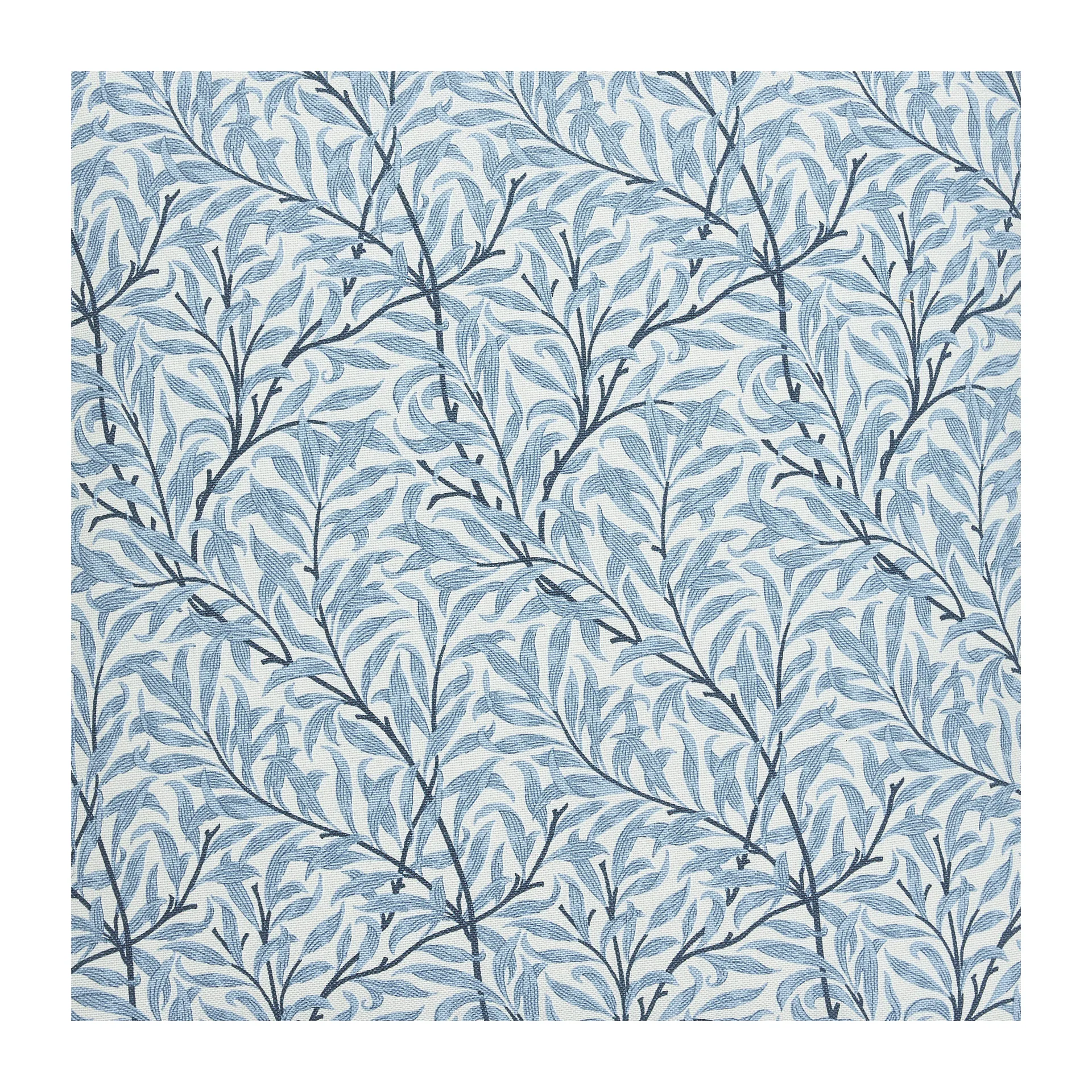 Ramas Stoff, Weiß-hellblau Jakobsdals