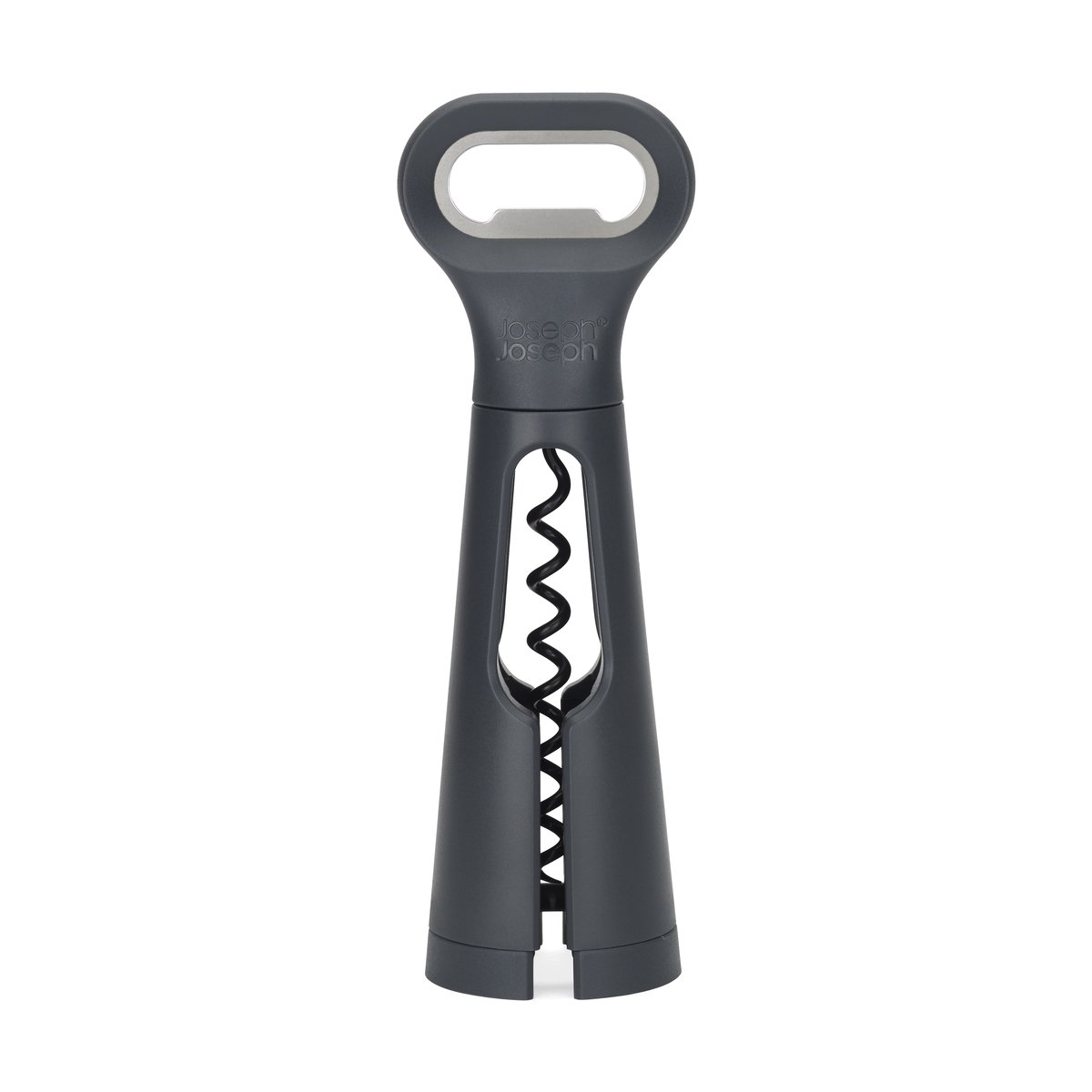 Joseph Joseph Barstar 3-in-1 Korkenzieher 18,5 cm Grau