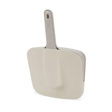 Cleantech wandmontierte Kehrbürste mit Schaufel - Stone - Joseph Joseph