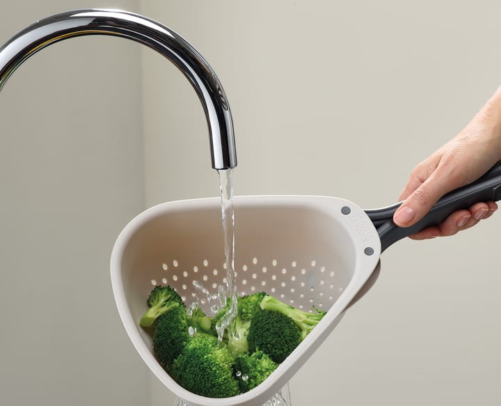 Droplet klappbares Sieb stone, Stor Joseph Joseph