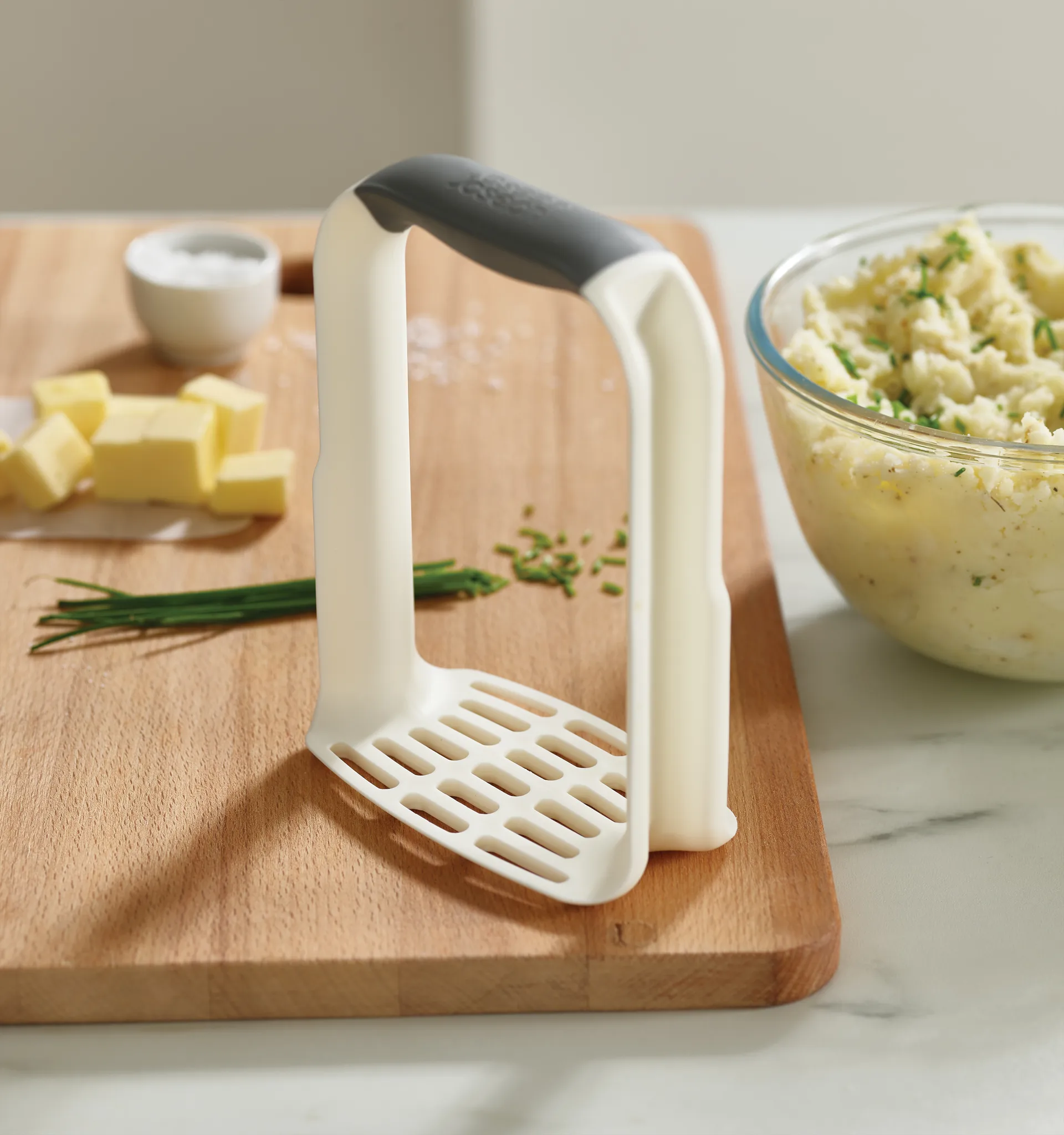 Easy Mash Kartoffelstampfer 16,5 cm, Weiß Joseph Joseph