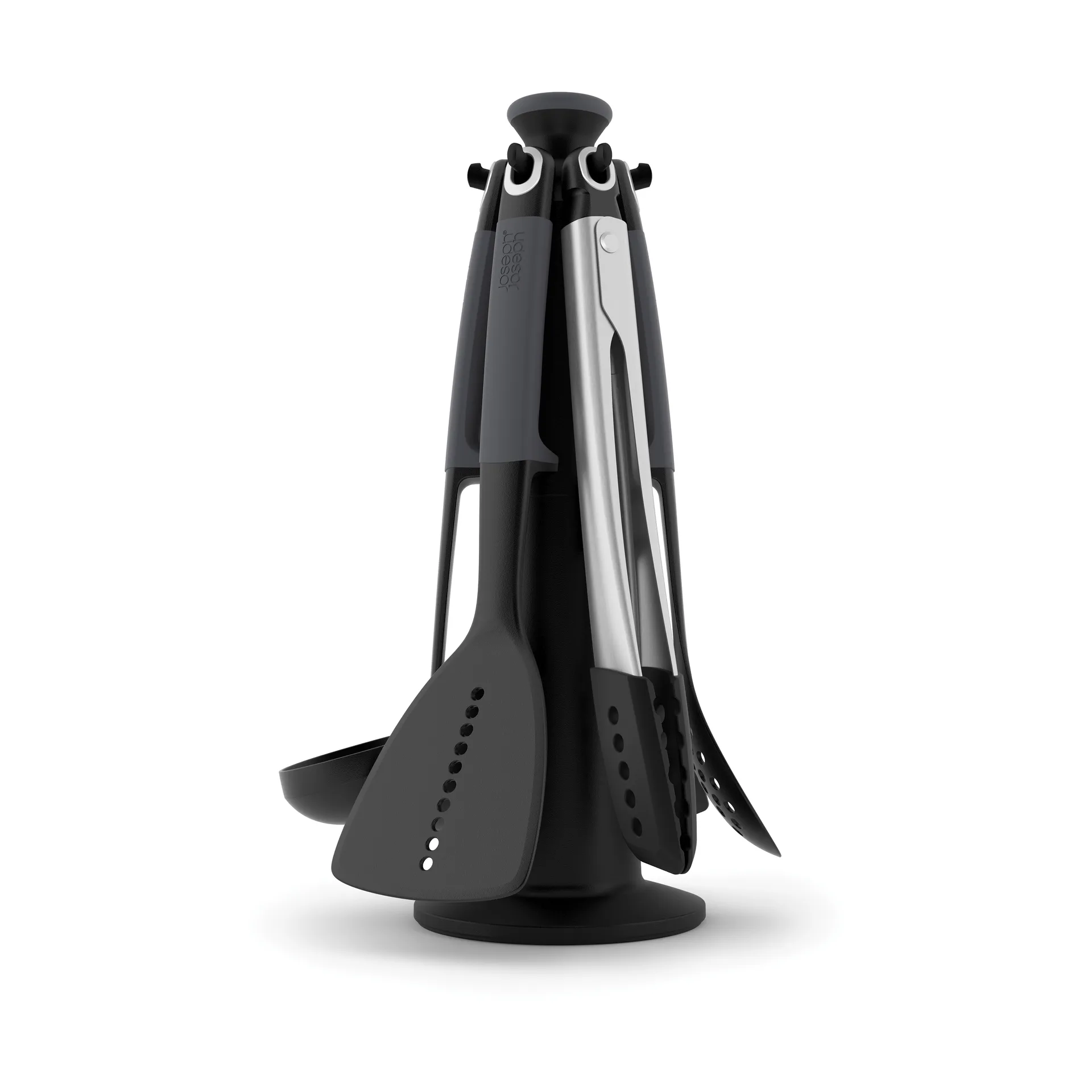 Elevate Karussell mit Zangen 6-teilig, Grau Joseph Joseph