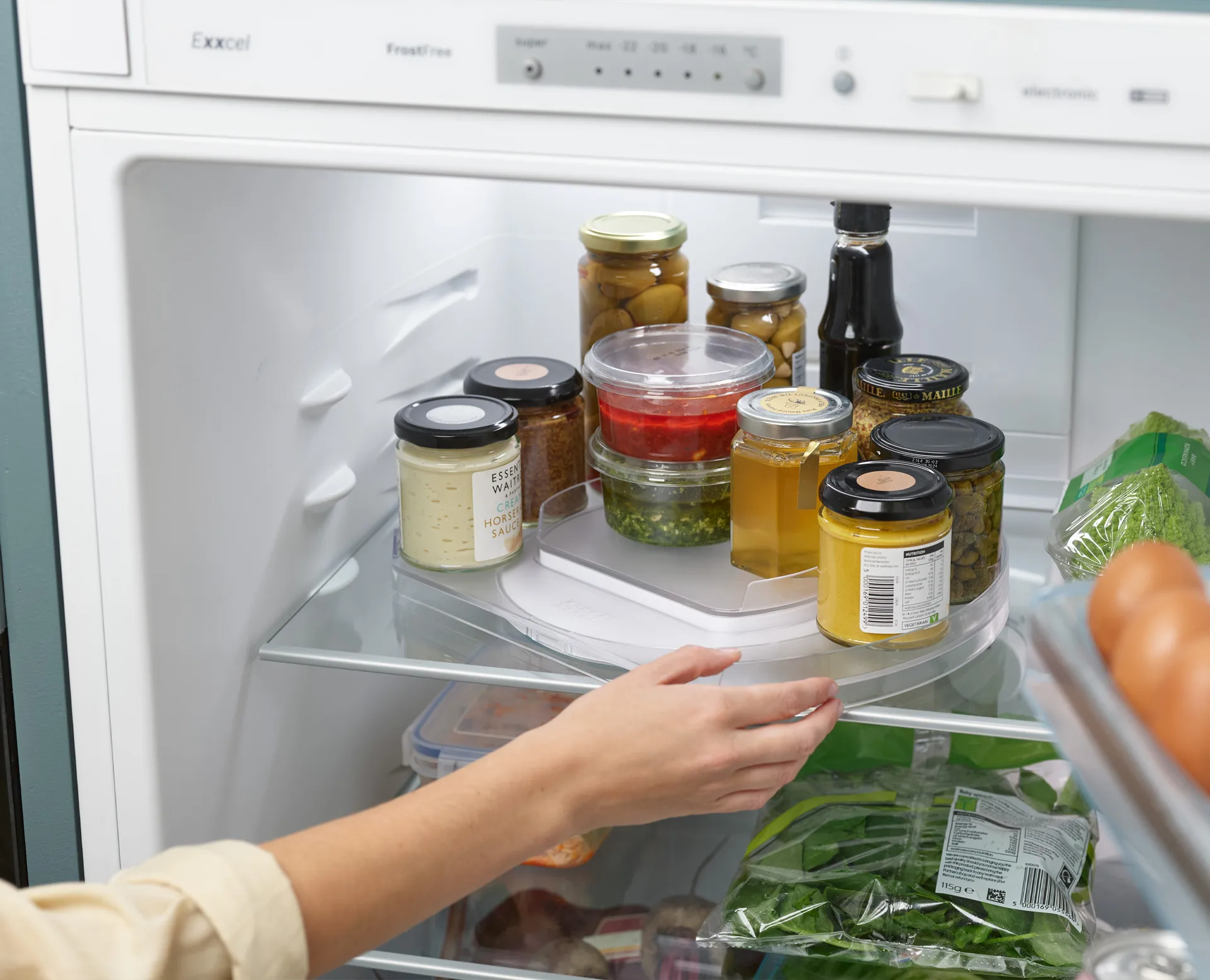 Fridgestore Drehteller für Kühlschrank, Transparent Joseph Joseph