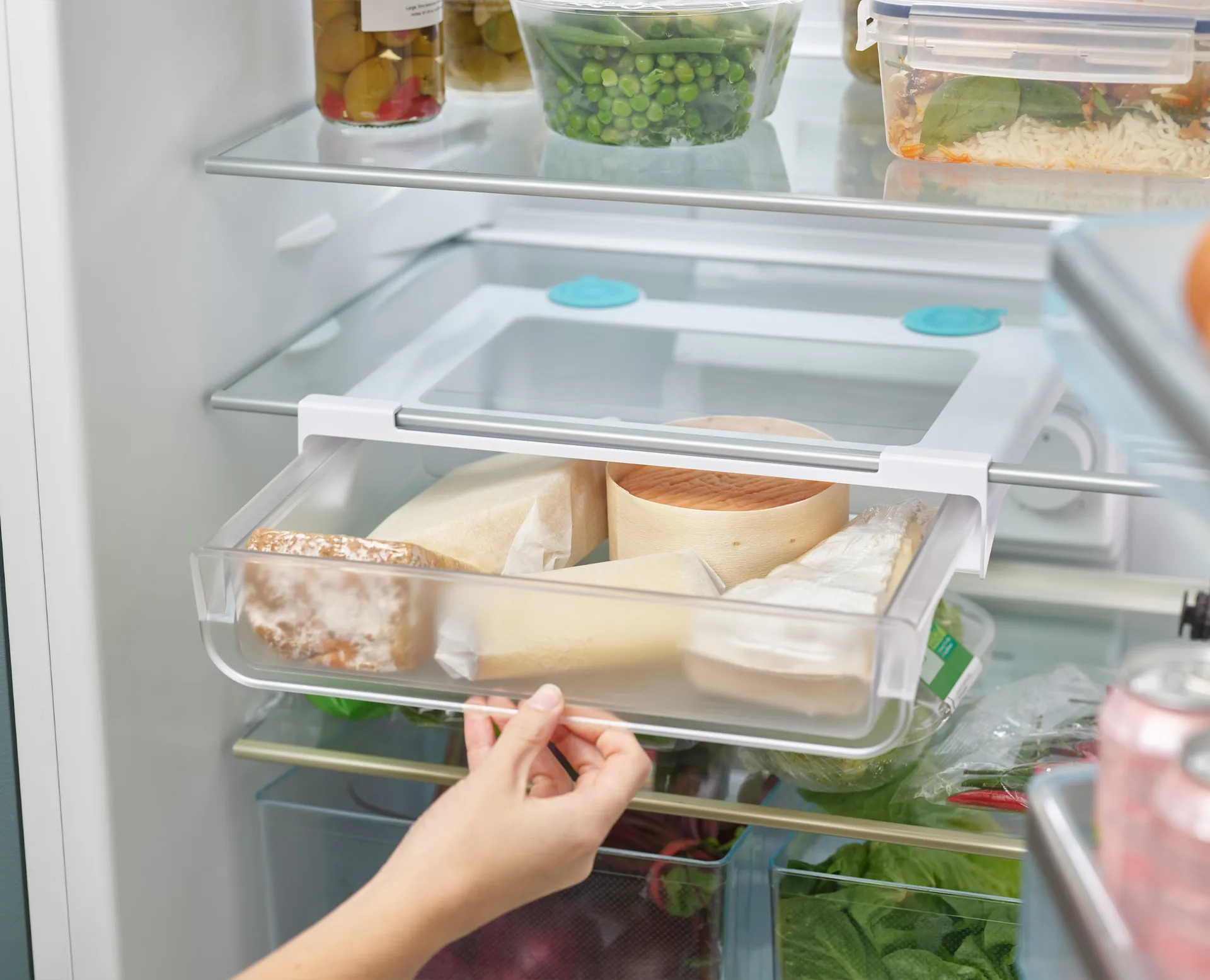 Fridgestore Kühlschrankaufbewahrung, Transparent Joseph Joseph