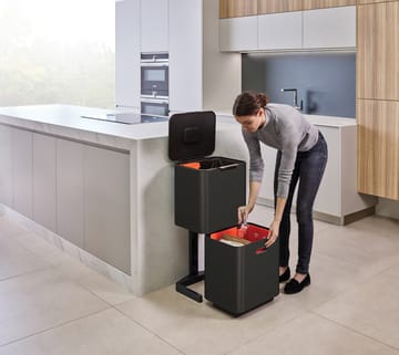 Joseph Joseph Totem Max Mülltonne 60 L - Carbon black - Joseph Joseph