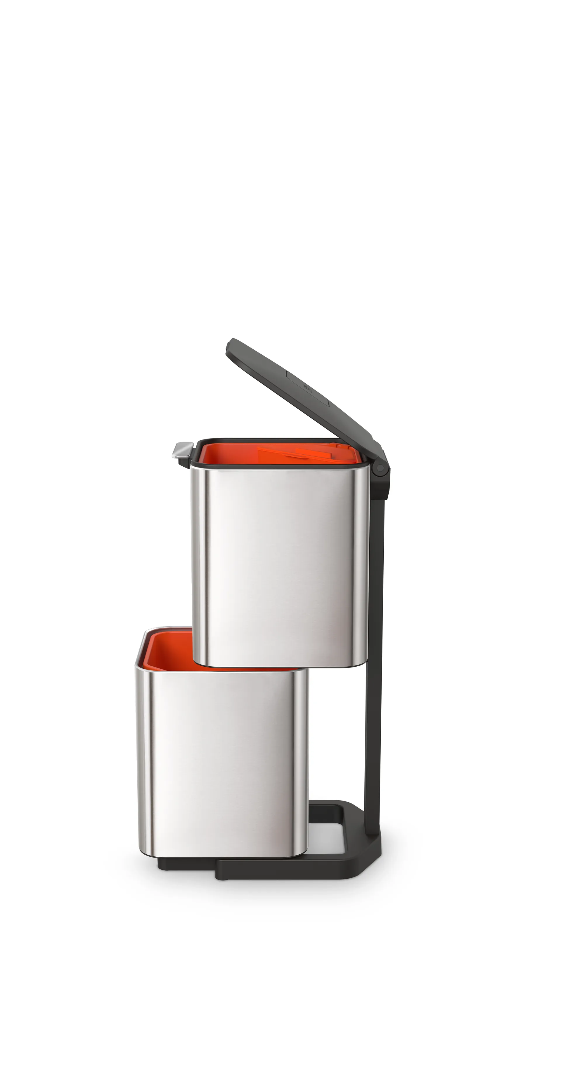 Joseph Joseph Totem Max Mülltonne 60 L, Stainless steel Joseph Joseph