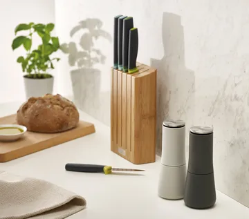 Milltop Salz- und Pfeffermühle 2-teiliges Set - Grau-weiß - Joseph Joseph