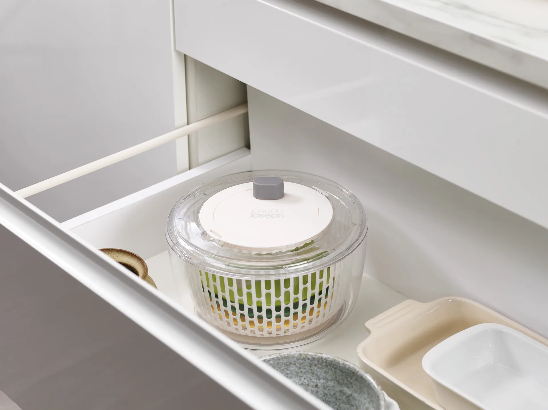 Multi Prep Salat Werkzeug, 4 Teile, Transparent Joseph Joseph