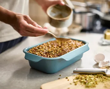 Nest Bake Brotform 30 cm - Blau - Joseph Joseph