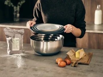 Nest prep & store Schüsseln 8 Teile - Stahl - Joseph Joseph