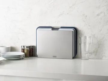 Nest Schneidebrett groß 3 Teile - Grau - Joseph Joseph