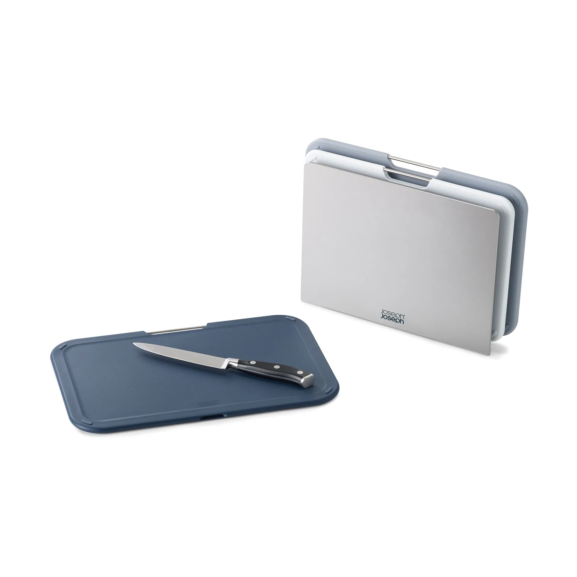 Nest Schneidebrett Regular 3-teilig, Grau Joseph Joseph