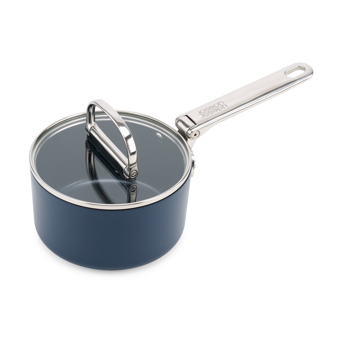 Joseph Joseph Space non-stick Kochtopf mit Deckel Ø15 cm Blau