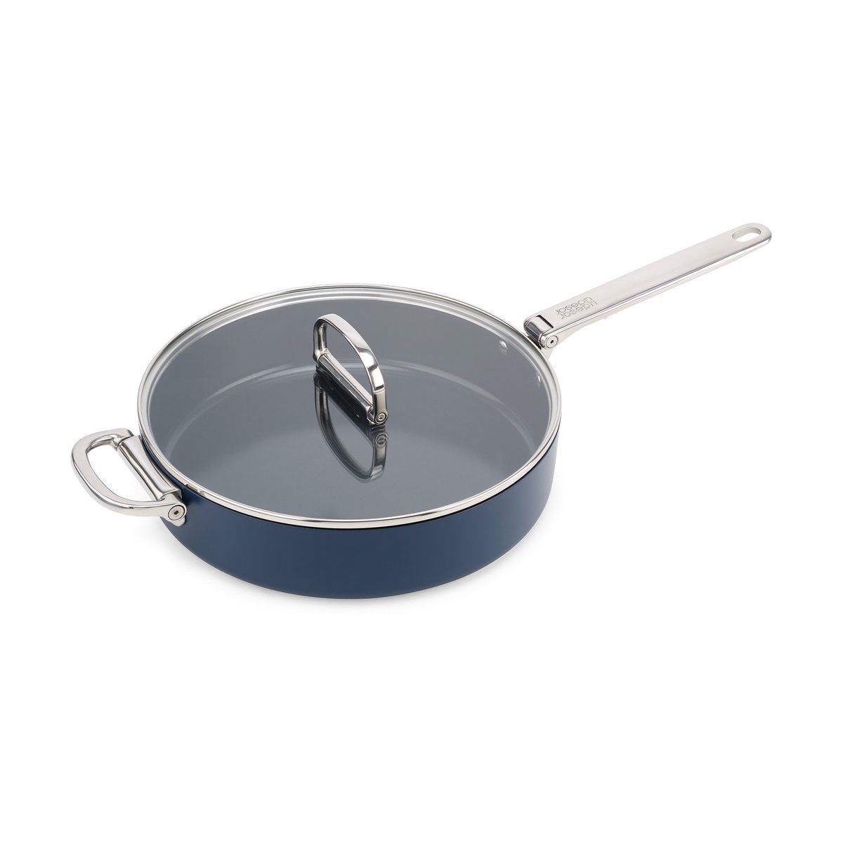 Joseph Joseph Space non-stick Kochtopf mit Deckel Ø28 cm Blau