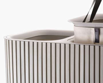 Tota Luxe Wäschekorb 90 L - Ecru - Joseph Joseph