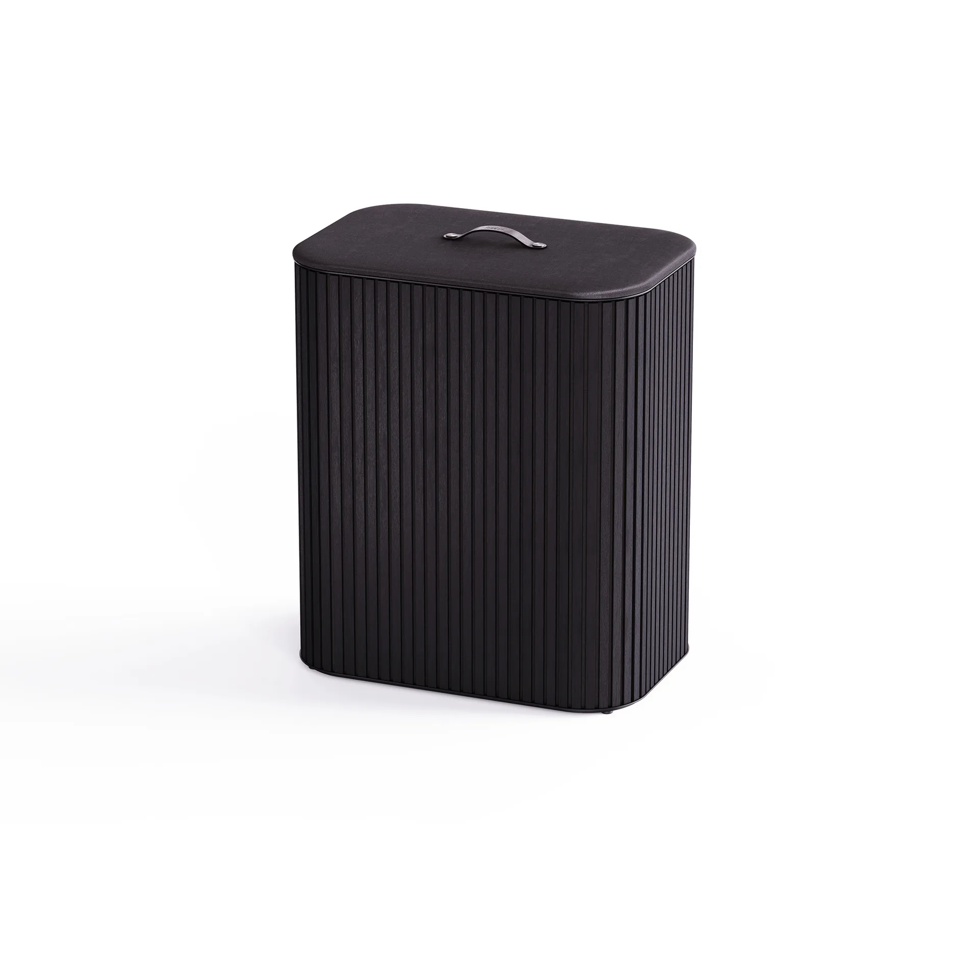 Tota Trio Luxe Wäschekorb 90 L, Black Joseph Joseph