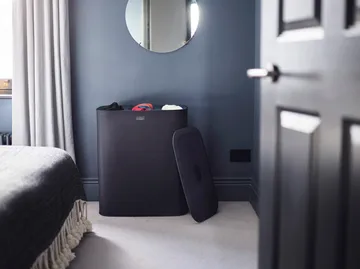 Tota Trio Wäschekorb 90 L - Schwarz - Joseph Joseph