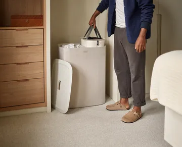 Tota Wäschekorb 90 L - Ecru - Joseph Joseph