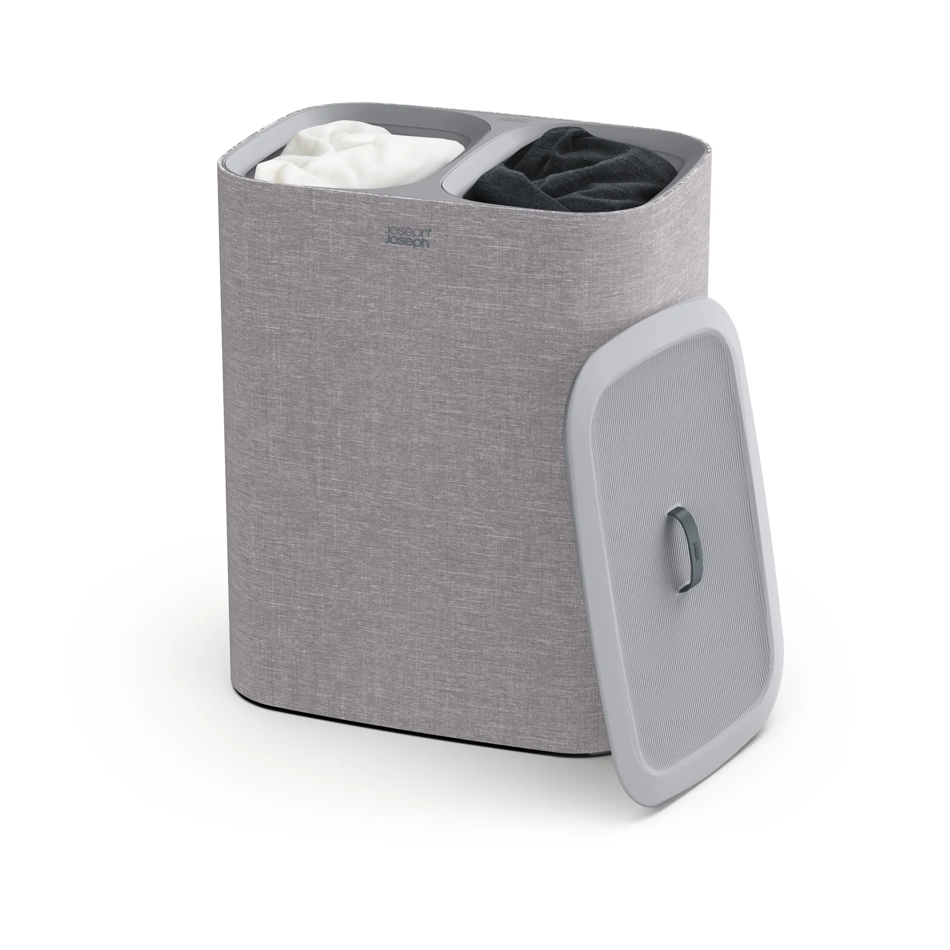 Tota Wäschekorb 90 L, Grau Joseph Joseph