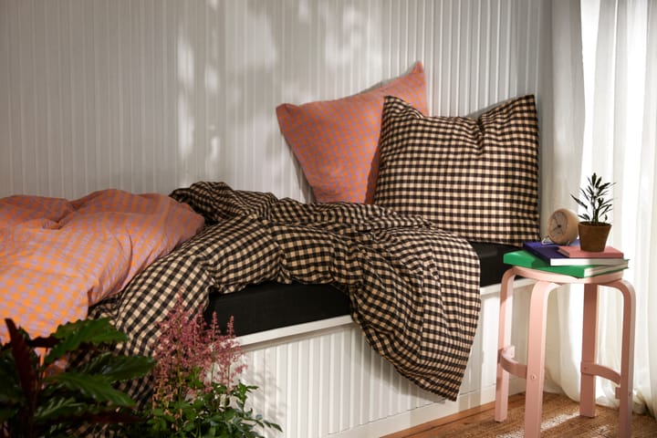 Bæk&Bølge Bettwäsche-Set 220 x 220cm, Lavendel-Pfirsich Juna