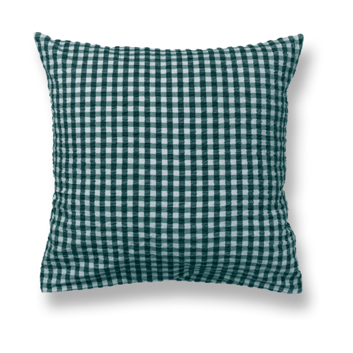 Juna Bæk&Bølge Kissenbezug 60x63 cm Grün-Hellblau