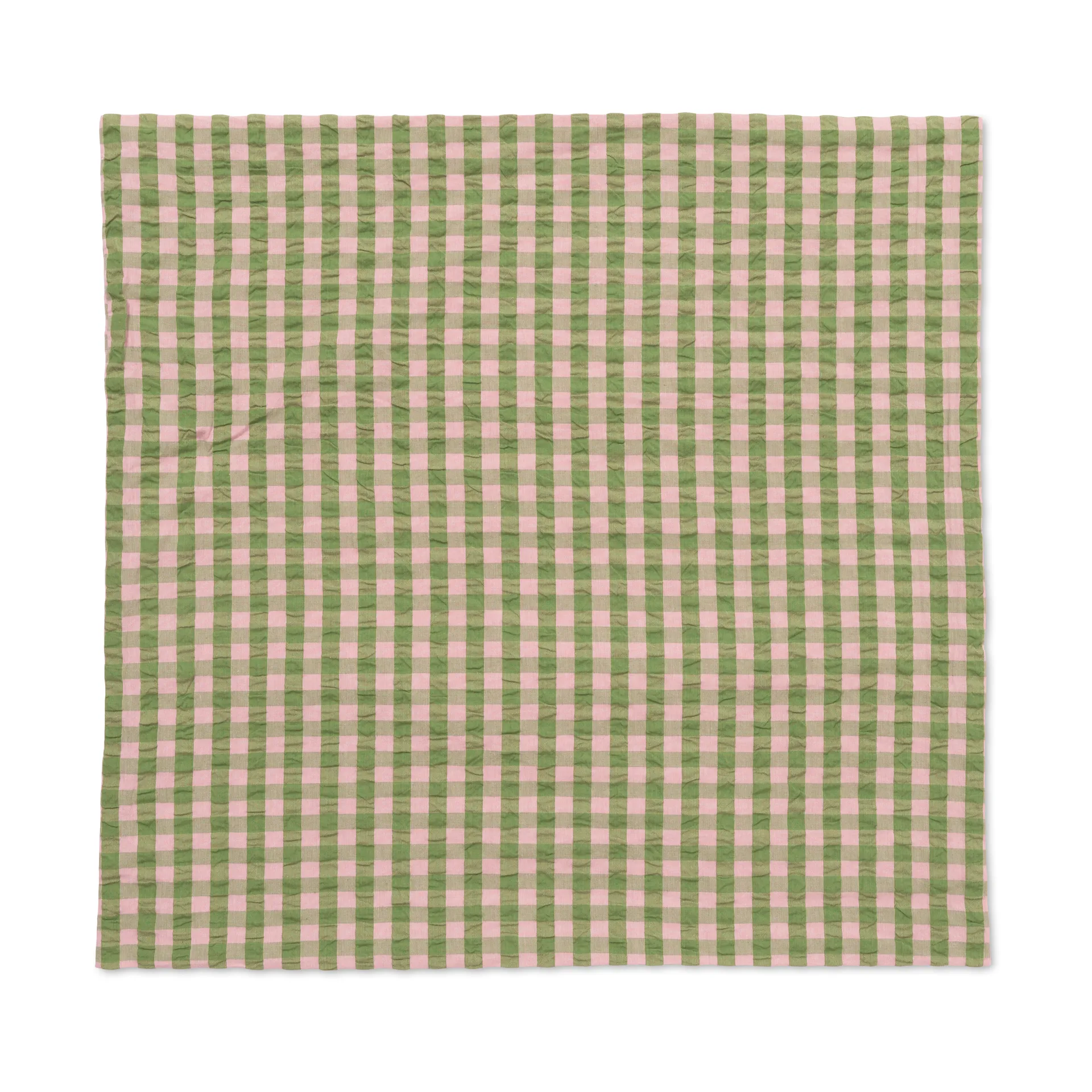 Bæk&Bølge Kissenbezug 60x63 cm, Grün-Hellrosa Juna