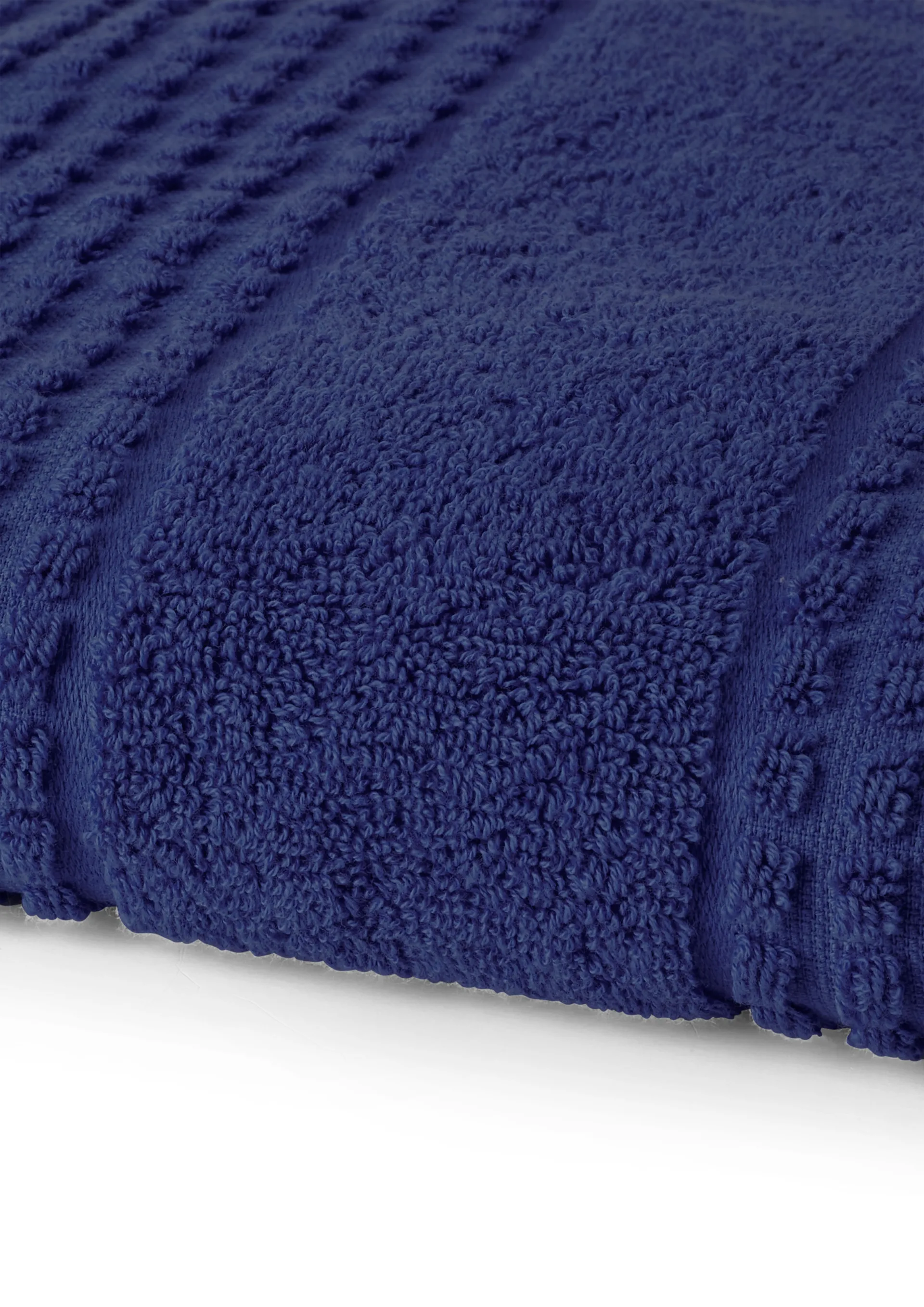 Check Handtuch 50x100 cm, Marineblau Juna