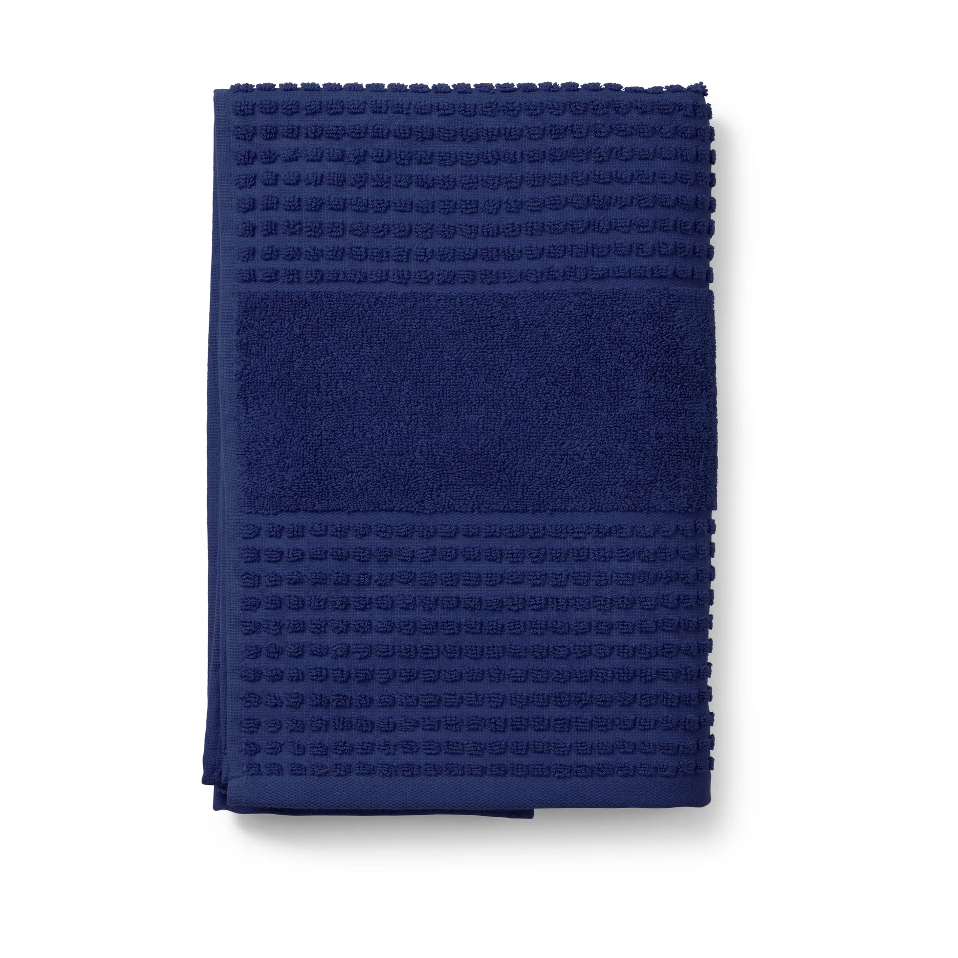 Check Handtuch 70x140 cm, Marineblau Juna