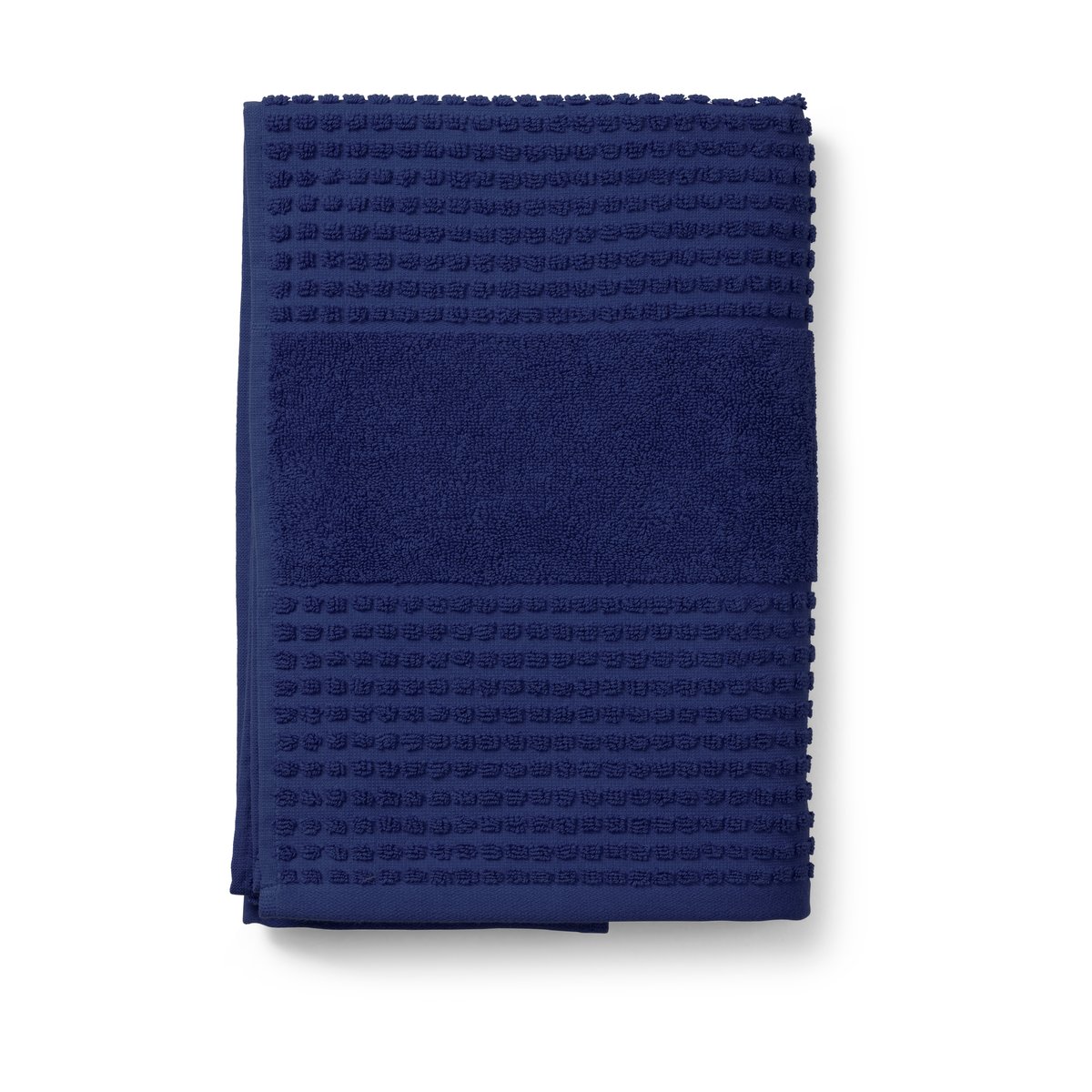 Juna Check Handtuch 70x140 cm Marineblau