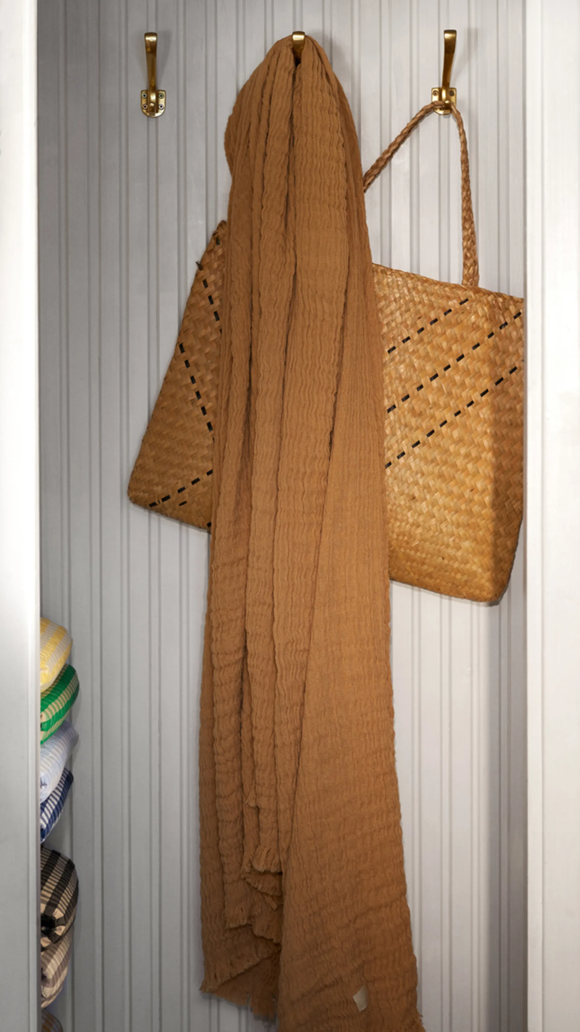 Reloved Bettüberwurf 240 x 260cm, Sand Juna