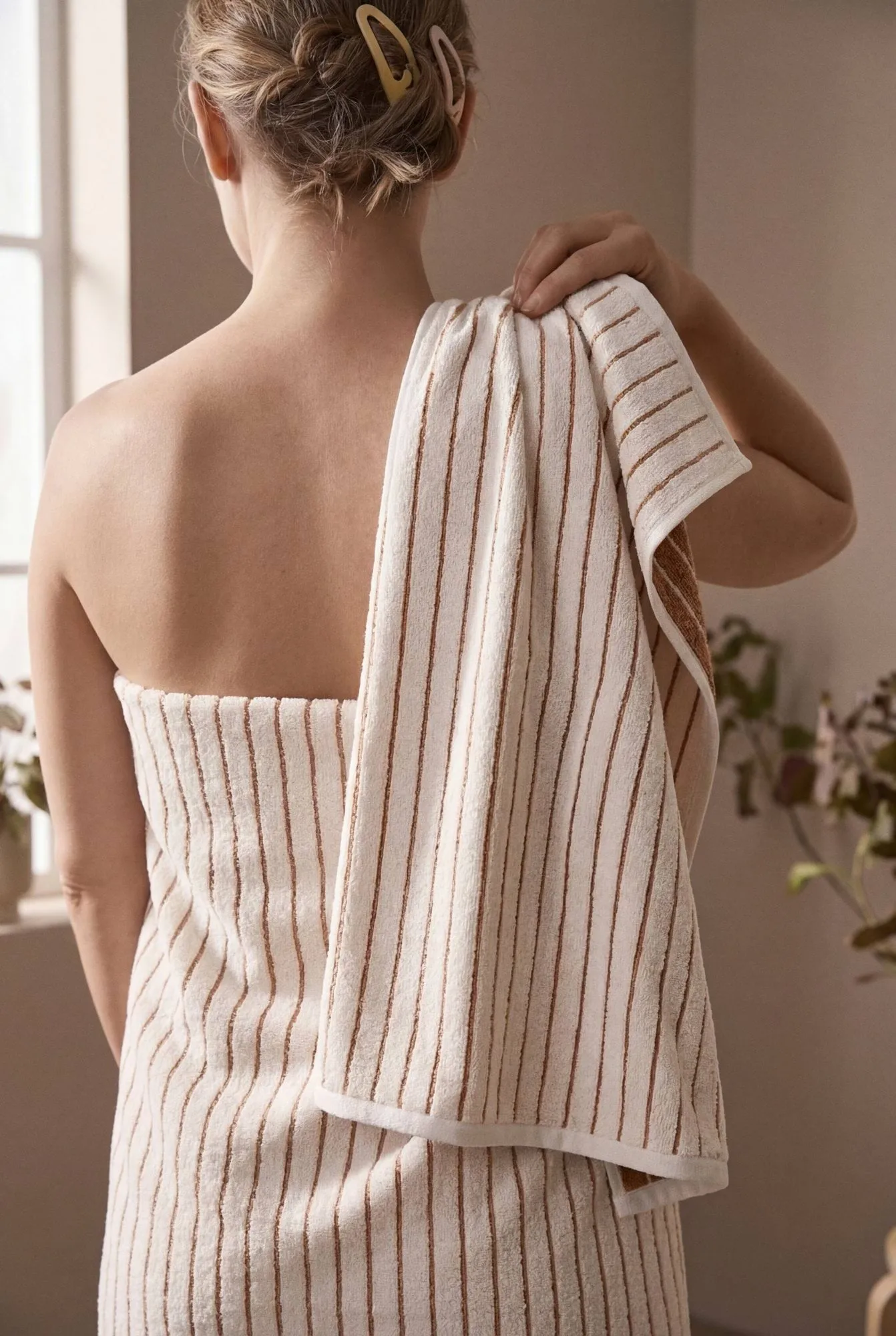 Soft Handtuch, Off-white, 50x100 cm Juna