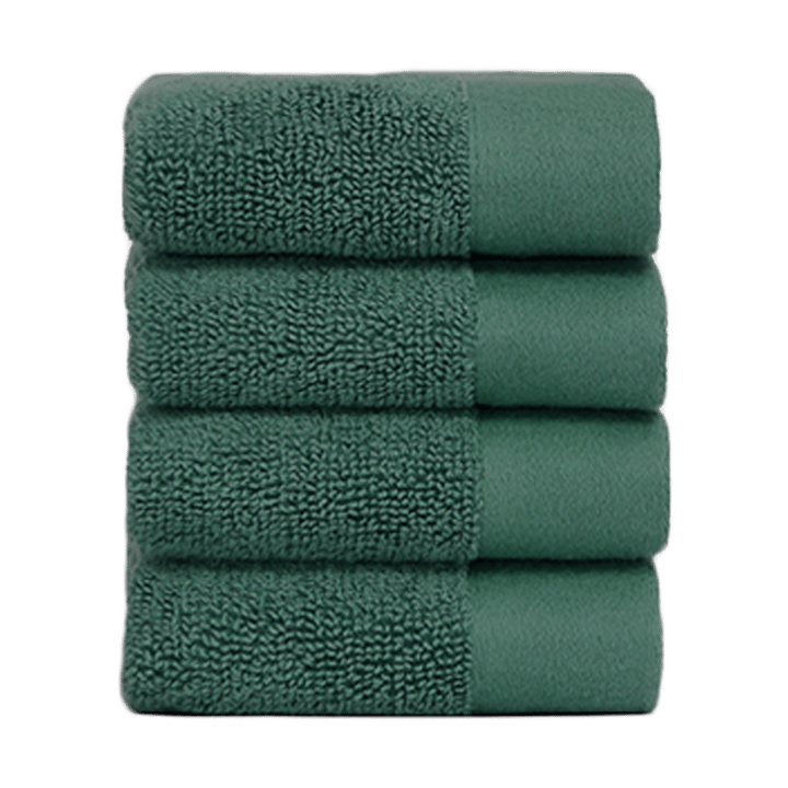 Juniper Gesichtshandtuch 30 x 30cm 4er Pack - Juniper Green - Juniper