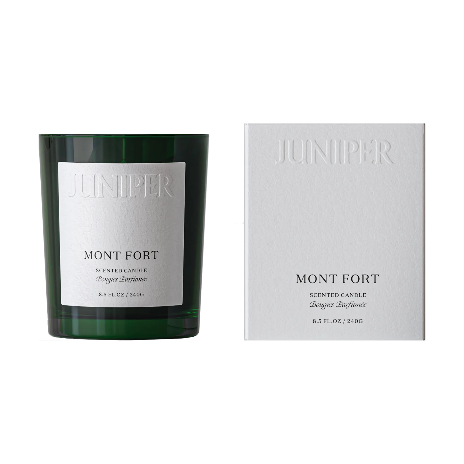 Mont fort Duftkerze, 240 gr Juniper