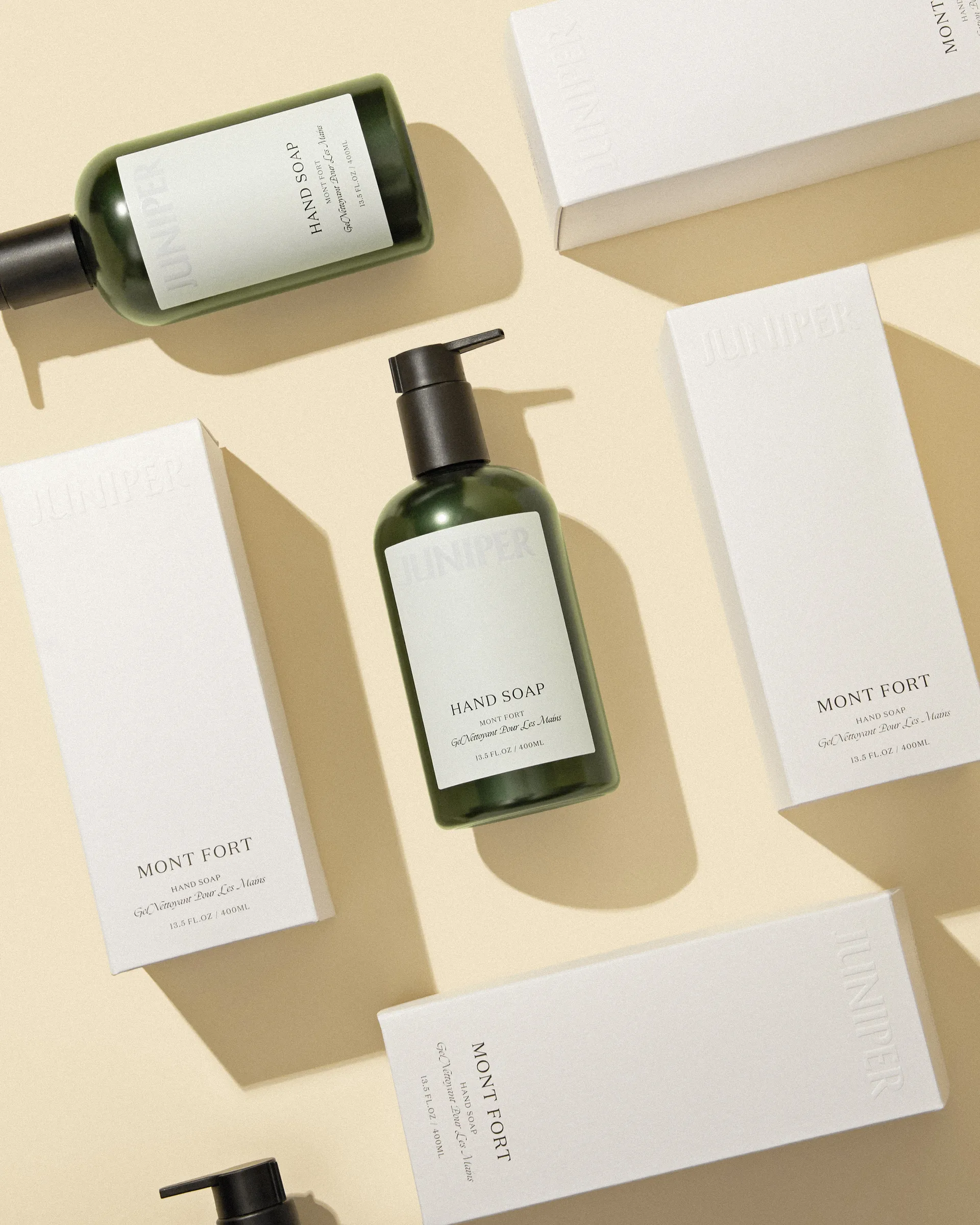 Mont Fort Handseife, 400 ml Juniper