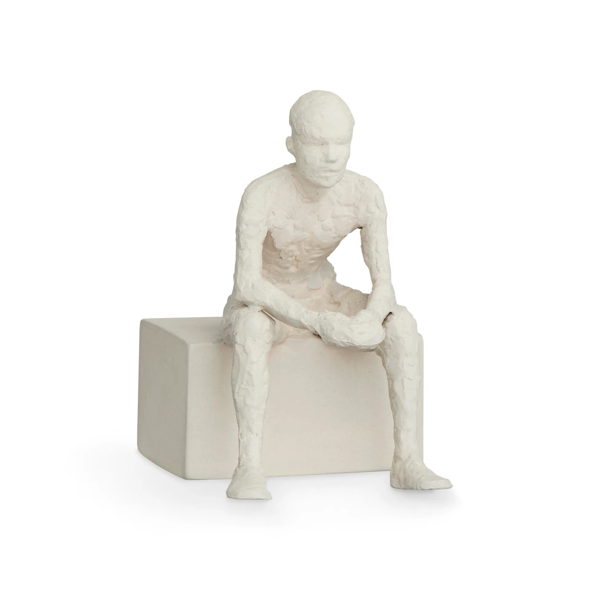 Character Skulptur mit Botschaft, The reflective one Kähler