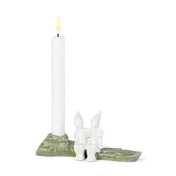 Christmas Tales Kerzenhalter Weihnachtsumarmung 8,5cm - Weiß - Kähler