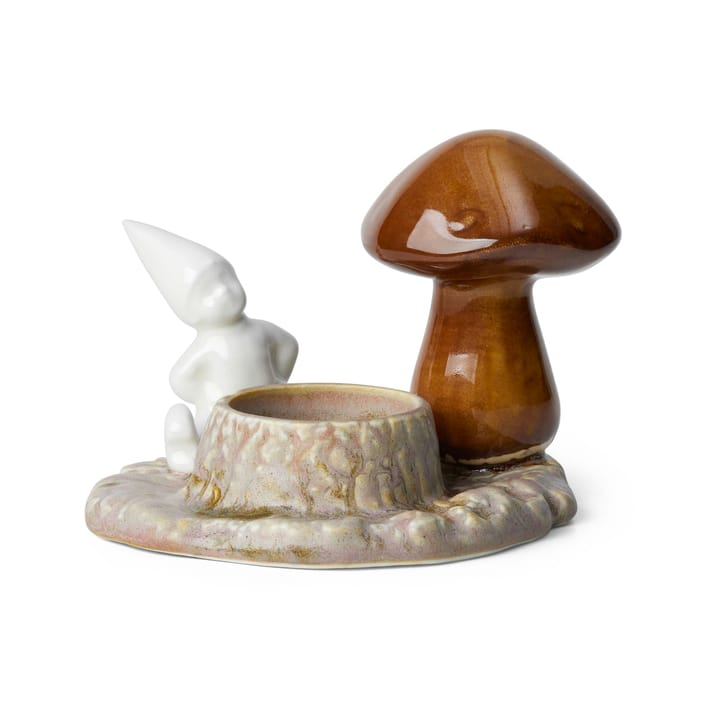 Christmas Tales Teelichthalter Pilz - Weiß - Kähler